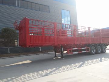 3 Axle 60T Gravel Transport Rear Tipper Dumper