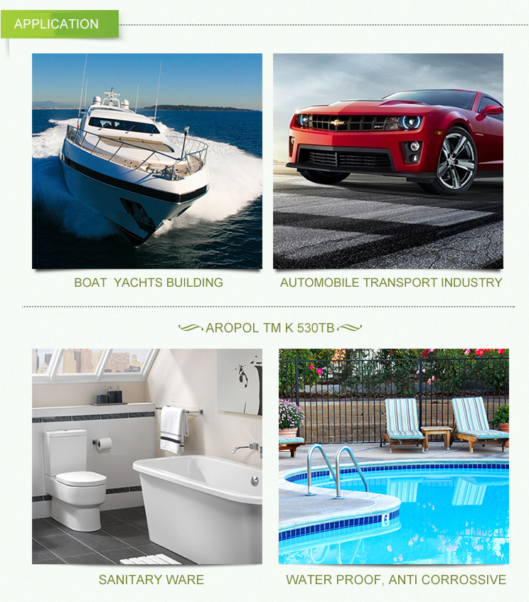ISOPHTHALIC UNSATURATED POLYESTER RESIN FOR BOAT BUILDING