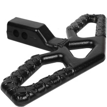 Rust-Free Solid Steel Tow Hitch Step for 2 Inch Receivers