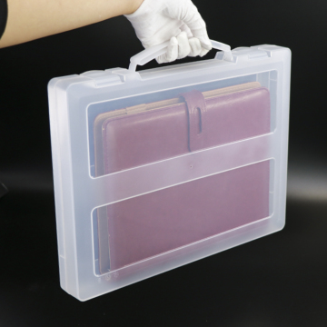Wholesale Stationary A4 Size Box Files Folder Plastic Document Case