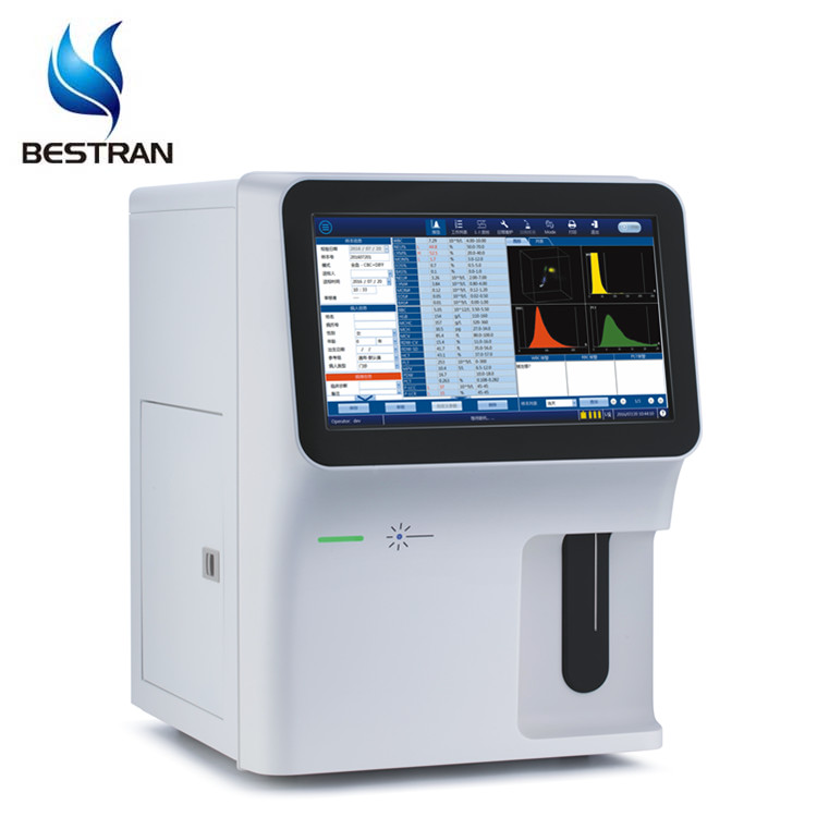 BT-CA23 Peralatan Perubatan Auto Hematology Analyzer & Reagen 3-Bahagian Diff sepenuhnya Hematologi Hematologi Darah Harga