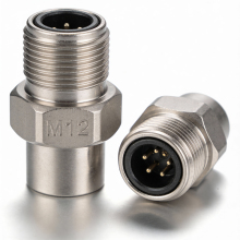 M12 4 Pin D Coded Waterproof