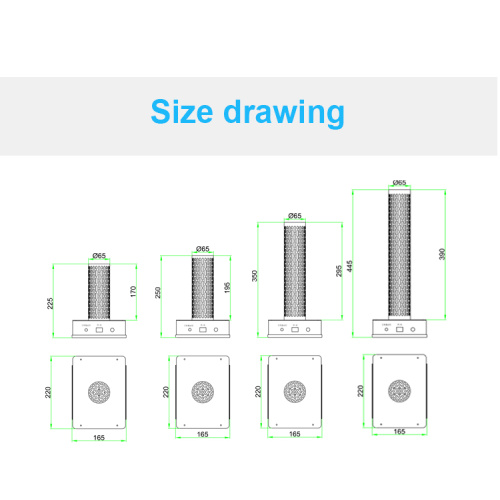 HVAC Smart Linear Laminar Flow Air disinfektan Unit