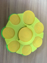 Factory logo printing ABS plastic coin saving box