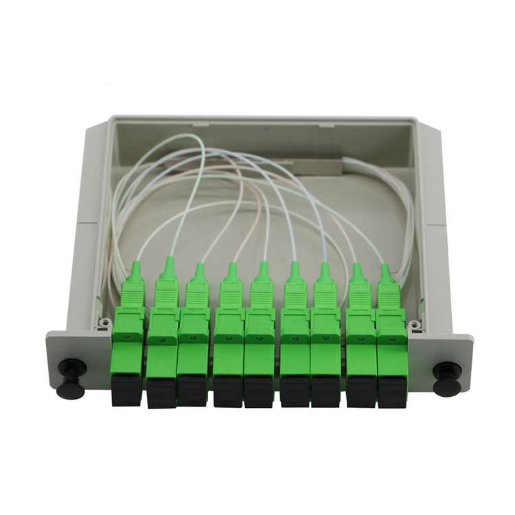 Cassette Type Plc Splitter 1x8 Sc/upc - Fiber Optical Splitter Module ...