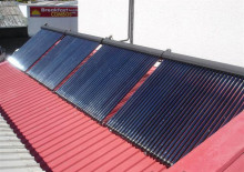 Copper Heat Pipe Evacuated Tube Solar Collector
