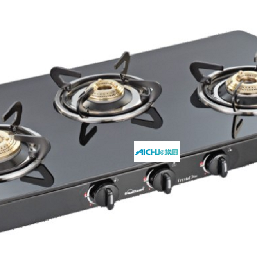 Sunflame Gas Cooktop 3 Hocheffiziente Messingbrenner