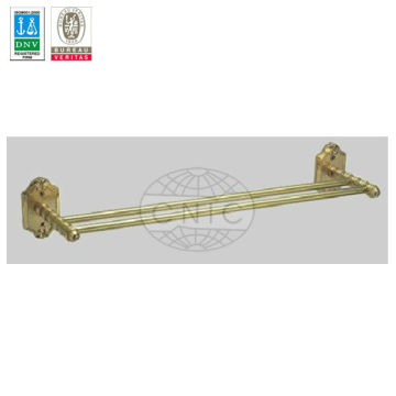 bathroom golden towel bar