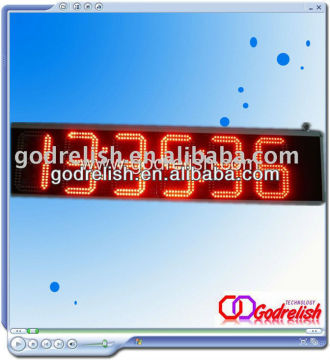 big digital wall led countdown timer