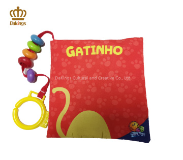 Color Change Learning Educational Baby Bath Cloth Book