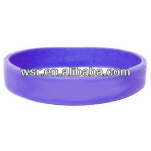 Colorful silicone rubber bracelets