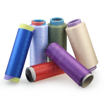 Wholesale Dyed Polyester ATY Colored Air Texture Yarn