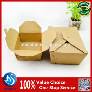 PLA brown kraft box