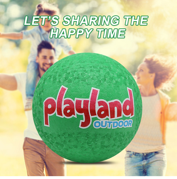 green playground ball