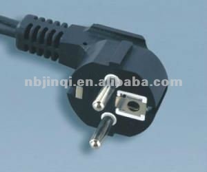 European VDE schuko power cord