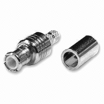 MCX hona till hona RF adapter Nickel Plating