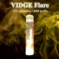 Vidge Flare vape RGB Flash Light Alta qualidade