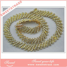 crystal chaton chain