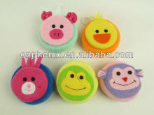 Kids animal bath sponge