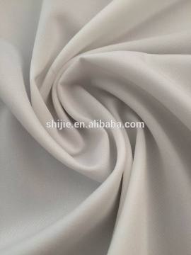 PFD/PFP 100% Polyester 4 way stretch Pongee Twill/100GSM soft polyester stretable twill pongee ready for print