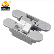 180 degree zinc alloy 3D adjustable hidden door hinge