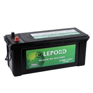 JIS Standard 12V 120AH N120 MF Car Batteries - Wholesale Auto Batteries
