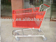 Hot Sale Plastic Supermarket Cart,Plastic Shopping Cart,Supermarket Plastic Trolley