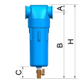 Replace Coalescing Air Filter for Compressed Air System