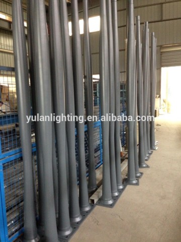 9m aluminum light poles