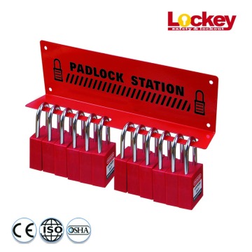 LOCKEY Kim Loại Padlock Trạm Padlock Kit