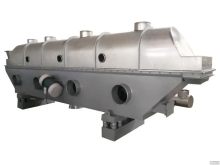 Fluidized bed drying machine for vegetables
