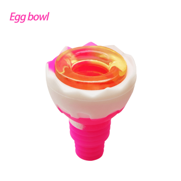 14mm 18mm Egg Silicone Glass Bowl