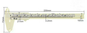 2013 new plastic vernier caliper