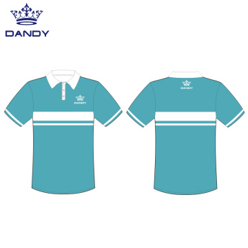 Sublimationsnetz -Polo -Uniformen