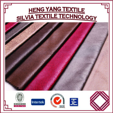 Classical Imitation Cow Leather for Sofa Fabric