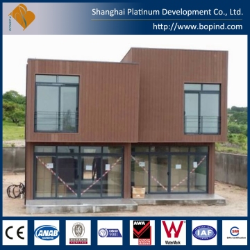 Prefab steel structure turnkey project 2 floor