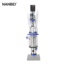 NANBEI Glass Lined Reactor Chemical Jacketed Glass Reactor