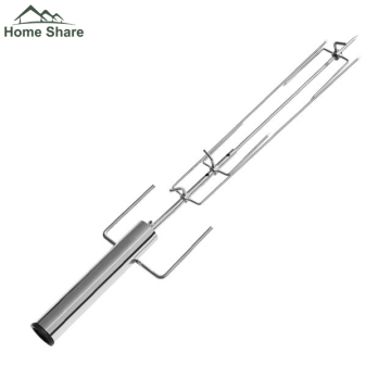 Electric Auto Rotary Skewer Stainless Steel Skewer Rotating Bbq Skewer