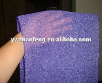 Purple beauty skin cloth exfoliating wash cloth magic peeling cloth