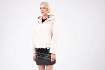 Lady Short Australia Merino Shearling Jacet