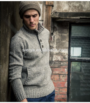 men's lambswool fashion sweater