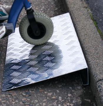 aluminium portable threshold kerb ramp