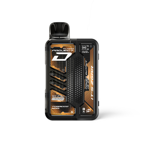 ZGAR PROJECT-D DETACHEABLE DEVICE - Tobacco Noir