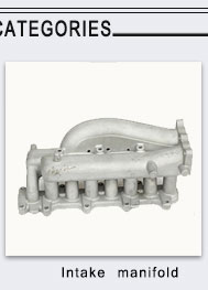 Aluminum foundry supply custom casting housing intake manifold auto parts produced by casting line