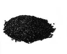 yarn use in-situ semi dull pa6 black resin