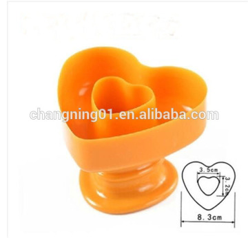 Baking Tools Mini Plastic heart Doughnut Tool,Donut Maker,doughnut cutter