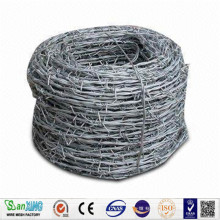 High Quality Electro Galvanized Barbed Wire Security Fence