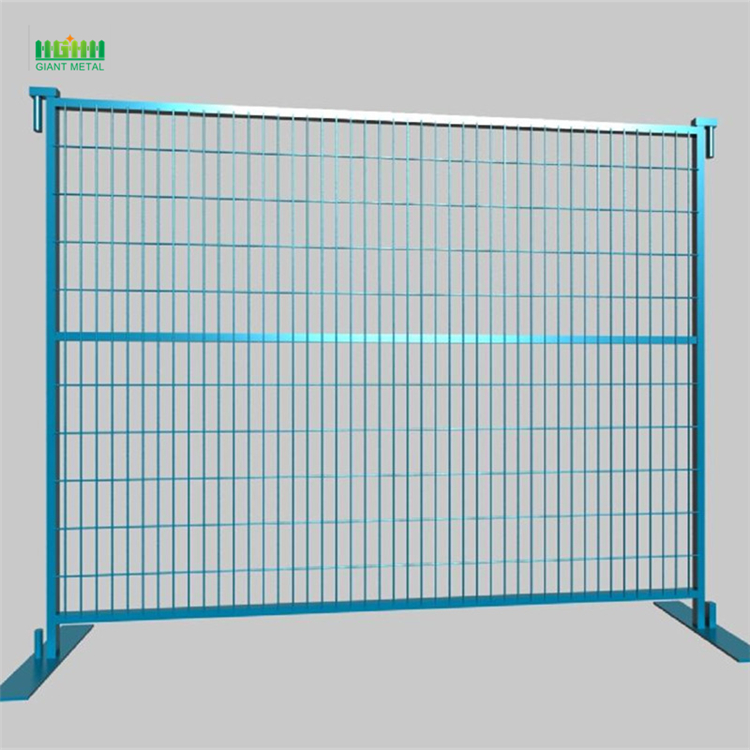 Canada galvanized temporary fence