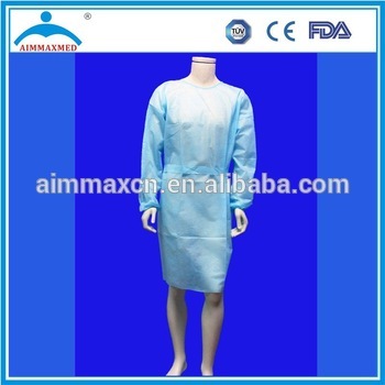 FDA certificate Disposable surgery clothing / isolation gown