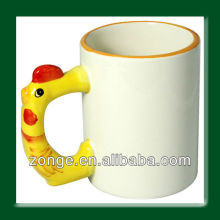 11oz Ceramic Animal Handle Mugs for Sublimation
